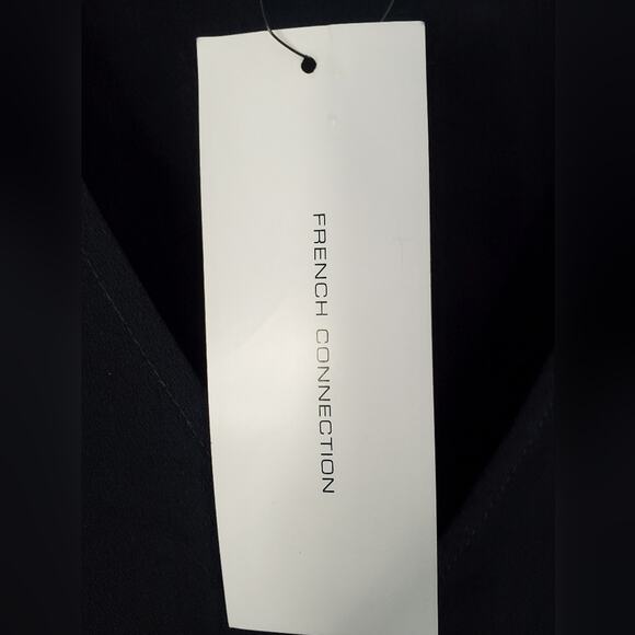 French Connection Blouse | Size 6 | Balloon Sleeve, Babydoll, Puff Shoulder Top - Picture 8 of 9